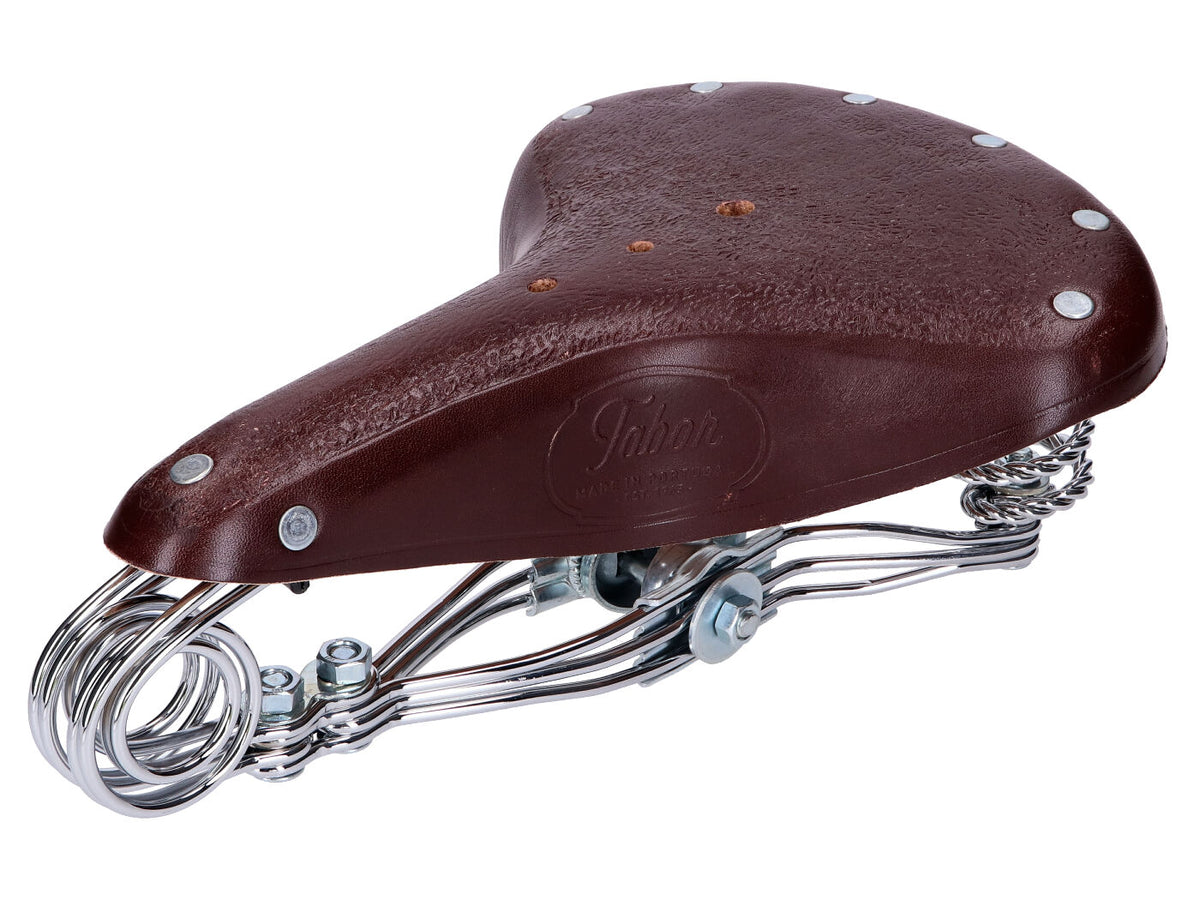 Selle Tabor 240 Classic ressort barillet - marron