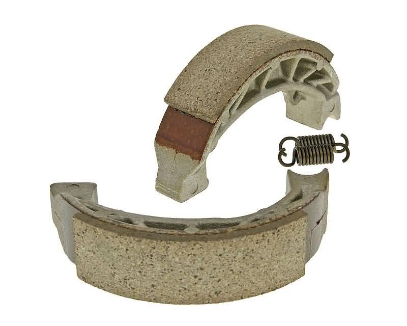Mâchoires de frein 110x25mm pour frein à tambour pour Gilera Runner, Piaggio NRG, ZIP, Vespa S50
