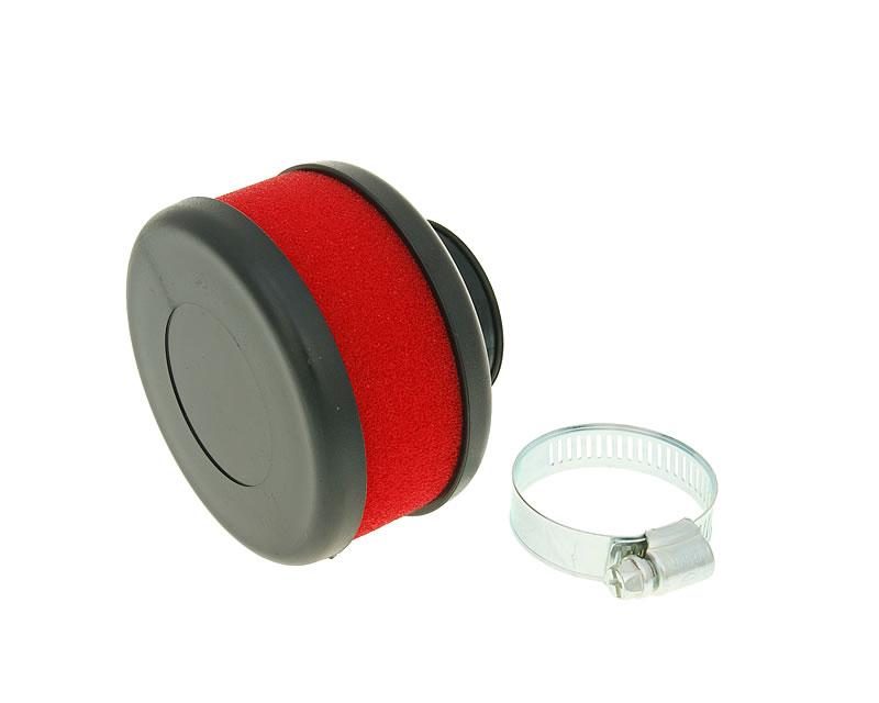 Filtre à air Flat Foam rouge 28-35mm droit