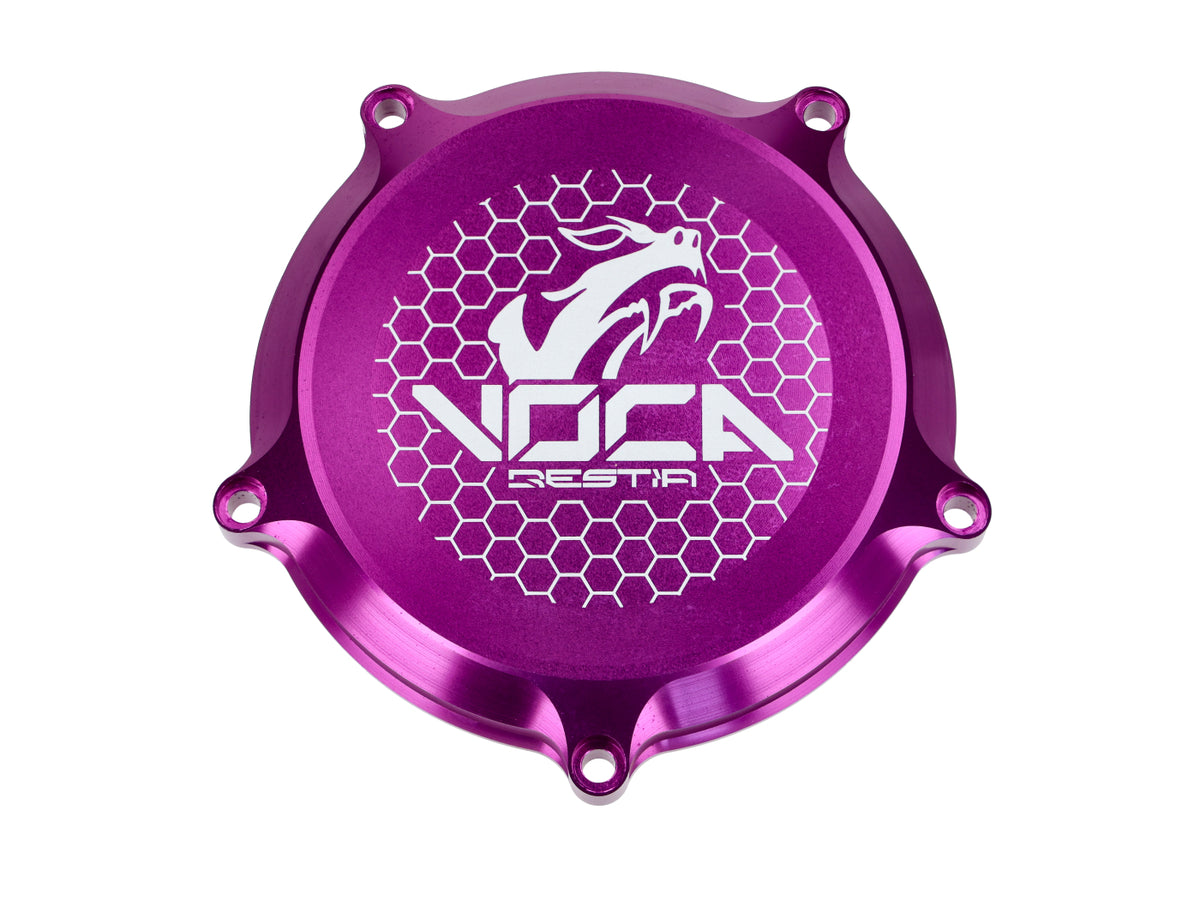 Couvercle d´embrayage Voca CNC violet pour Minarelli AM6
