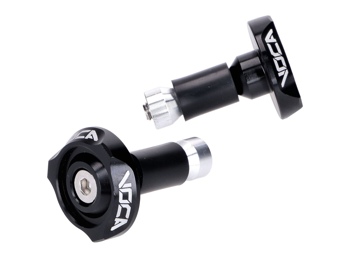 Embout de guidon anti-vibrations VOCA V2 CNC 14mm - noir