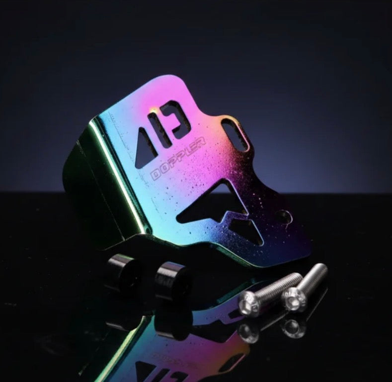 Produit Doppler sur fond sombre