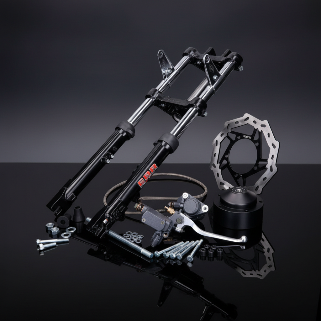 Kit fourches USD EBR fond sombre