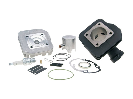 Kit cylindre Polini fonte Racing 70ccm 47mm pour Peugeot vertical AC