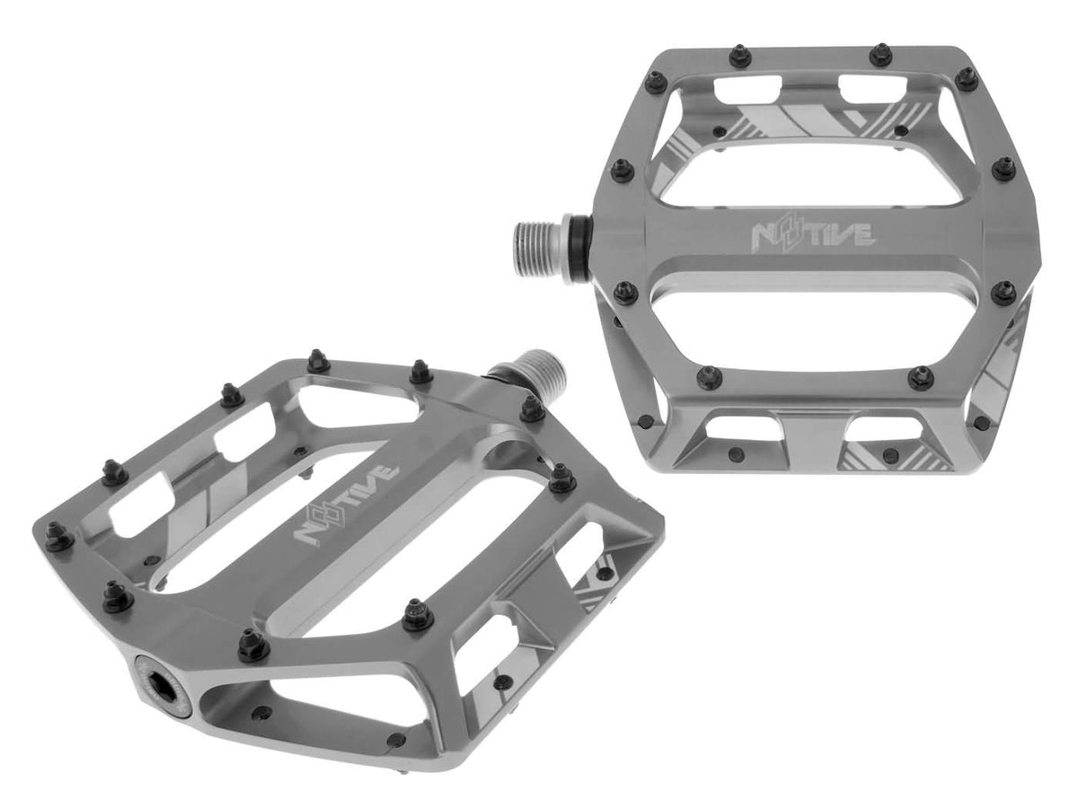 n8tive PÃ©dale plate DH 105x110mm - gris
