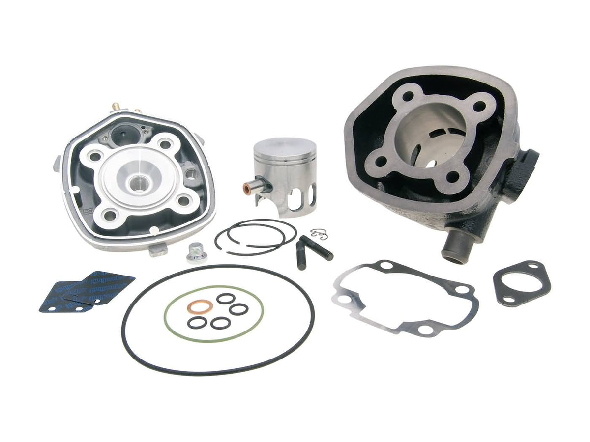 Kit cylindre Polini fonte Sport 70ccm pour Minarelli horizontal LC