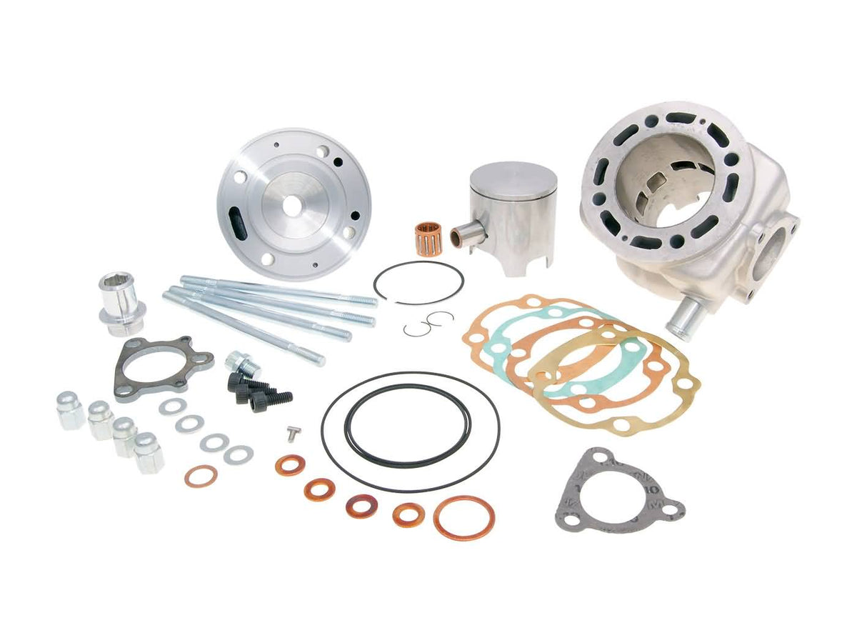 Kit cylindre Polini Aluminium Racing Big Evolution 94ccm 52mm axe de piston 13mm pour Minarelli horizontal LC