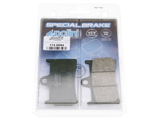 Plaquettes de frein Polini bio pour Yamaha T-Max 530