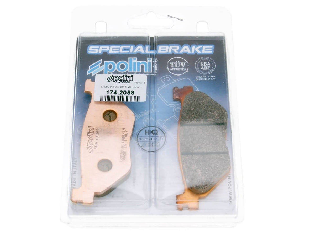 Plaquettes de frein Polini Sinter pour Yamaha T-Max 500