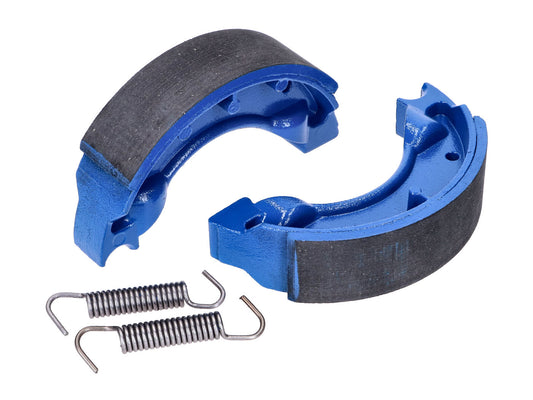 Jeu de mâchoires de frein Polini Sport 110x25mm avec ressorts pour frein à tambour pour MBK Booster, Yamaha BWs