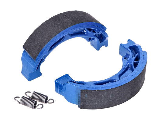Jeu de mâchoires de frein Polini Sport 110x25mm avec ressorts pour frein à tambour pour Aprilia Amico, SR, Malaguti Centro, Yamaha Jog