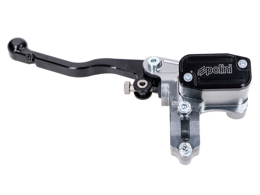 Pompe de frein / cylindre de frein Polini arrière gauche piston D=13mm Polini avec levier de frein à main pour Yamaha Aerox 50ccm LC 2004- MBK Nitro 50ccm LC 1996- Piaggio Zip 50ccm LC 1996-