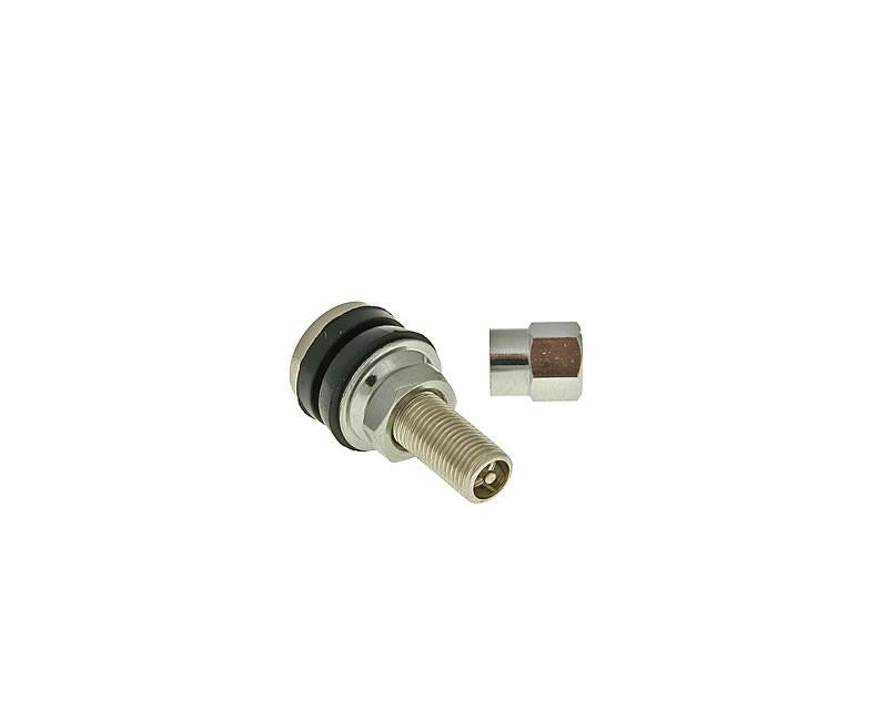 Valve de pneu sans chambre Ã  air, mÃ©tal court et droit