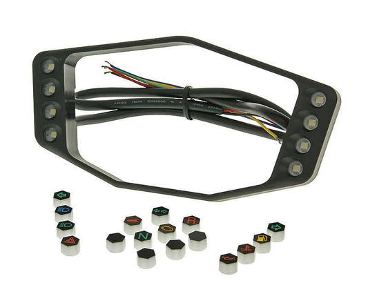 Kit de feux de signalisation Koso pour les indicateurs de vitesse multifonctions DB-02 et DB-02R