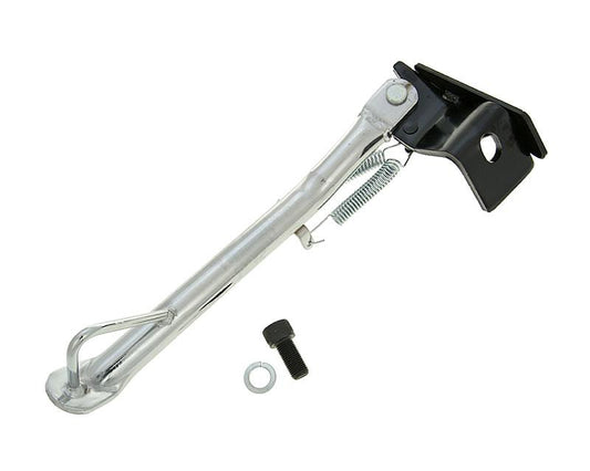 BÃ©quille latÃ©rale chromÃ©e pour Yamaha Aerox, MBK Nitro -2012 = IP33725