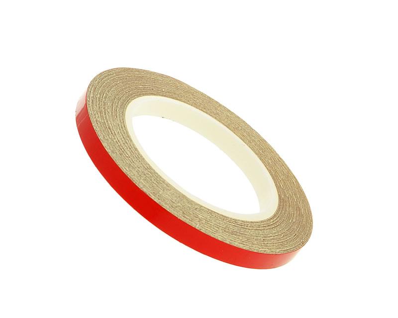 autocollant pour bord de jante 5mm - rouge - 600cm