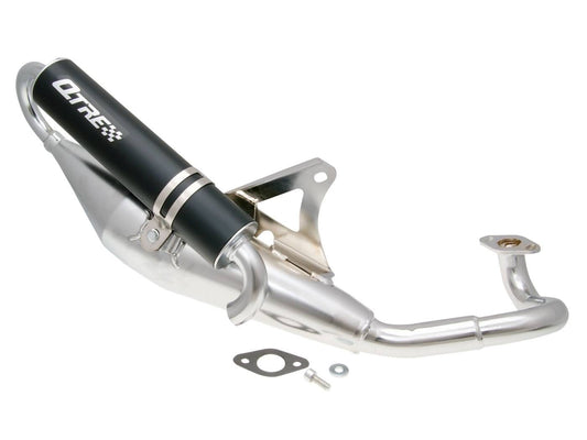 Pot dÃÂ´Ã©chappement Tecnigas Q-Tre chromÃ© pour Peugeot horizontal