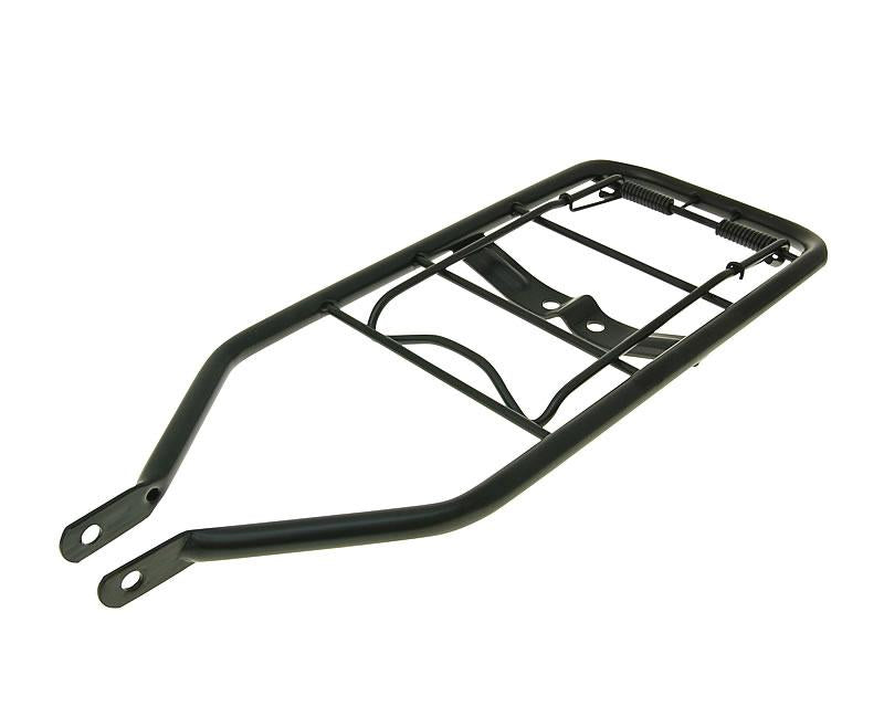 Porte-bagages noir avec pince pour Puch Maxi
