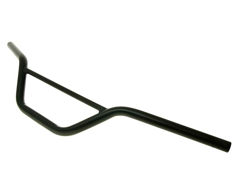 Guidon noir avec tube de 22 mm de diamÃ¨tre