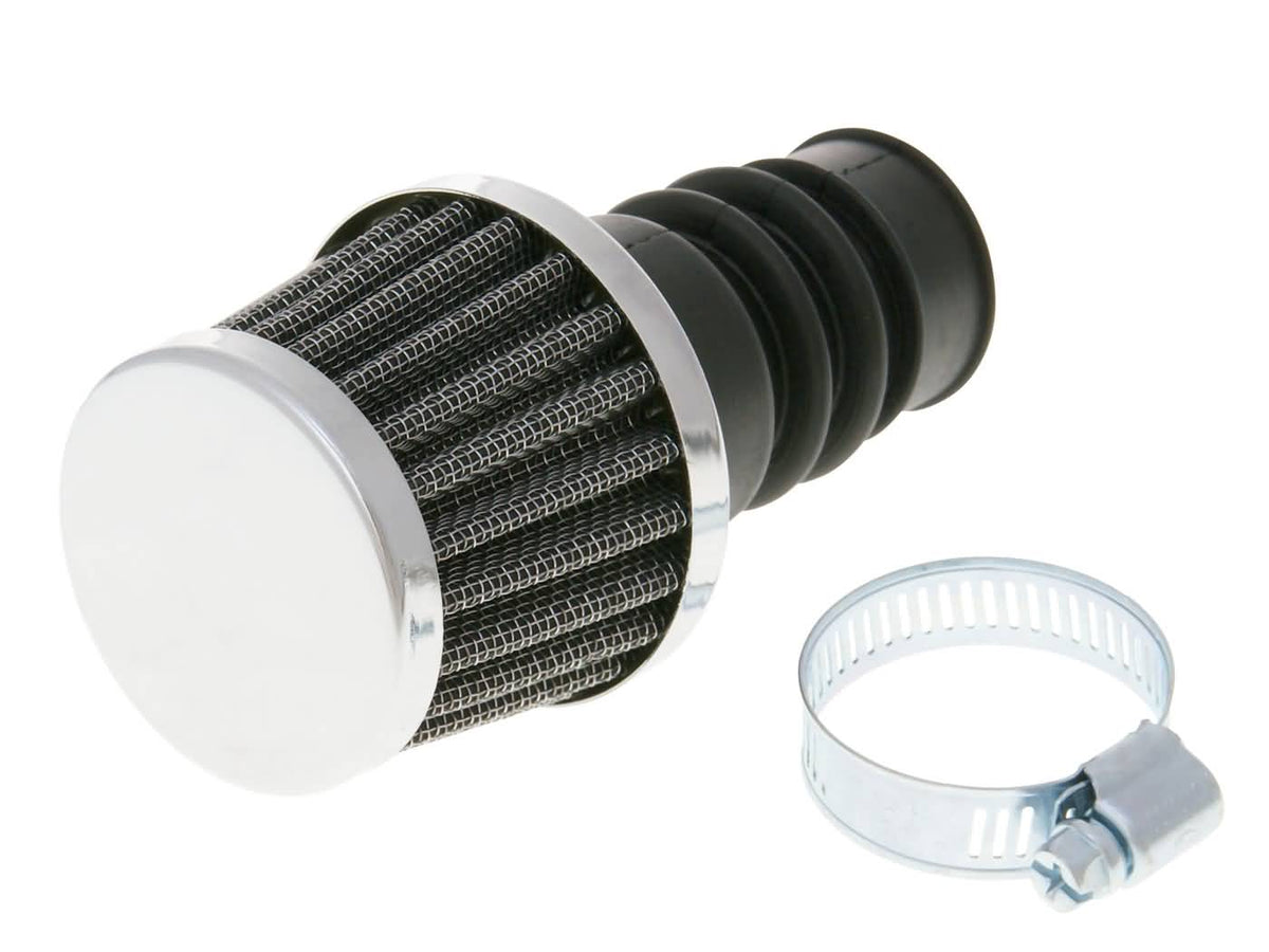 Filtre Ã  air de puissance 17mm pour vÃ©lomoteur avec carburateur Bing 12-15mm