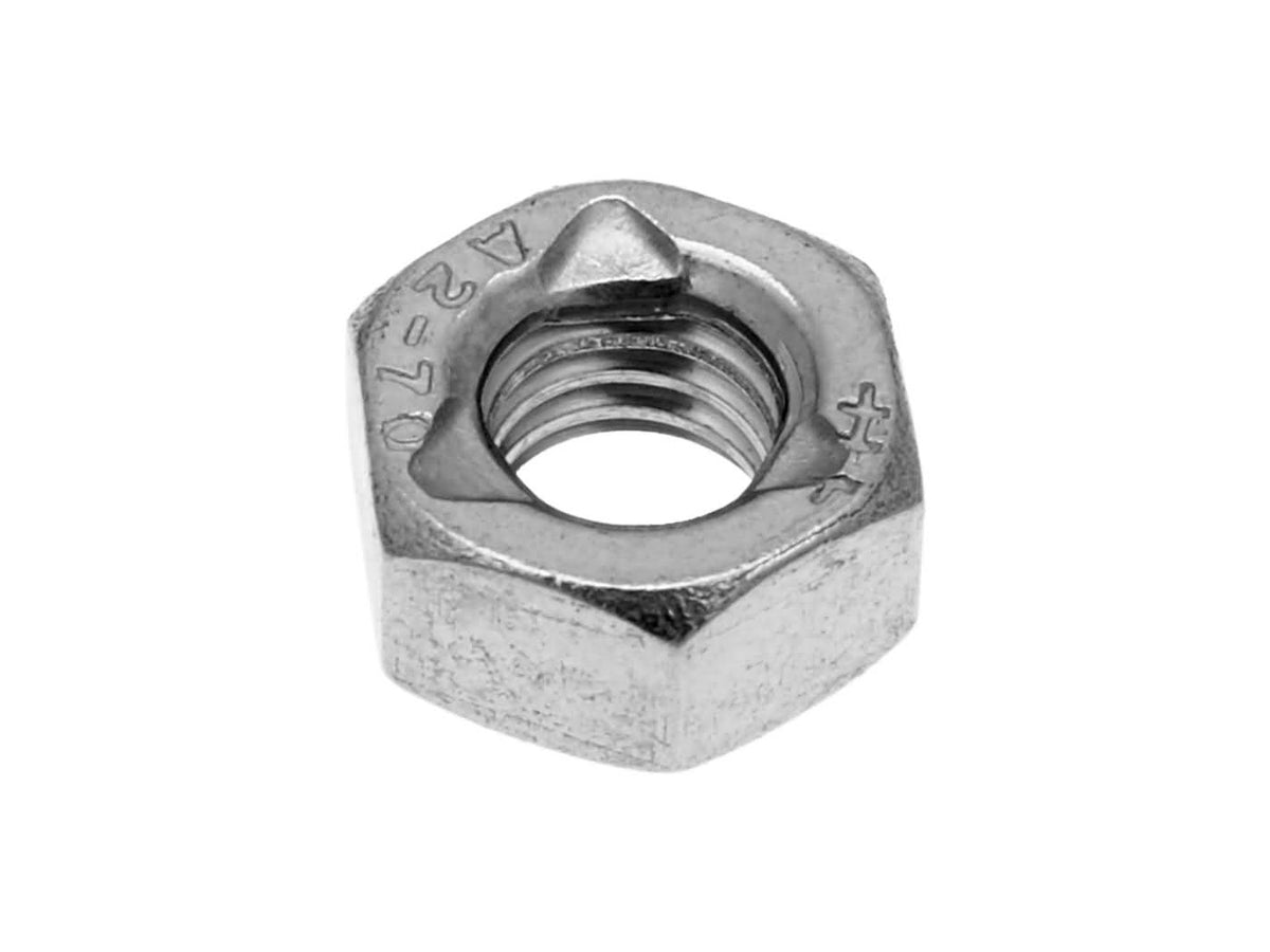 Ãcrous DIN980 M6 hexagonaux autobloquants en acier inoxydable A2 (100 piÃ¨ces)