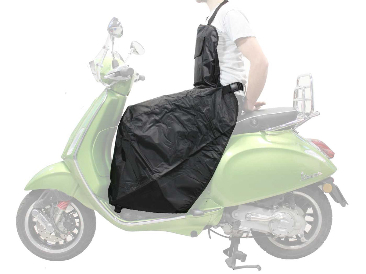 Tablier scooter S-Line protection pour les jambes et la poitrine noir
