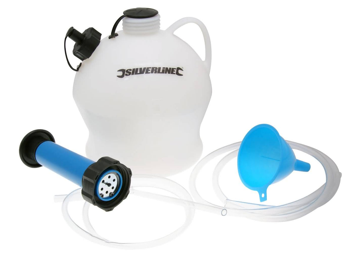 Pompe dÃÂ´aspiration pour les liquides de fonctionnement avec rÃ©servoir collecteur de 4 litres
