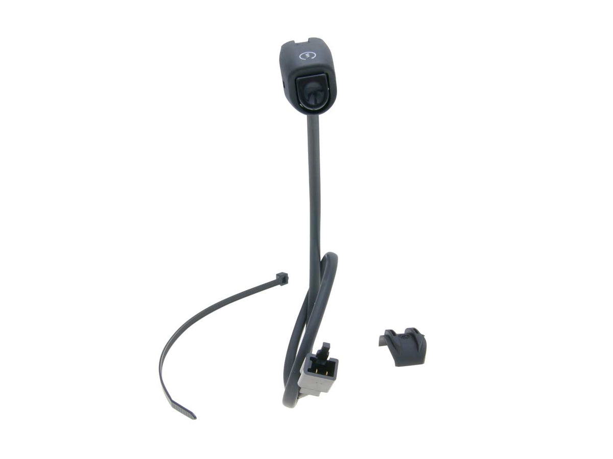 Interrupteur guidon E-starter noir - universel