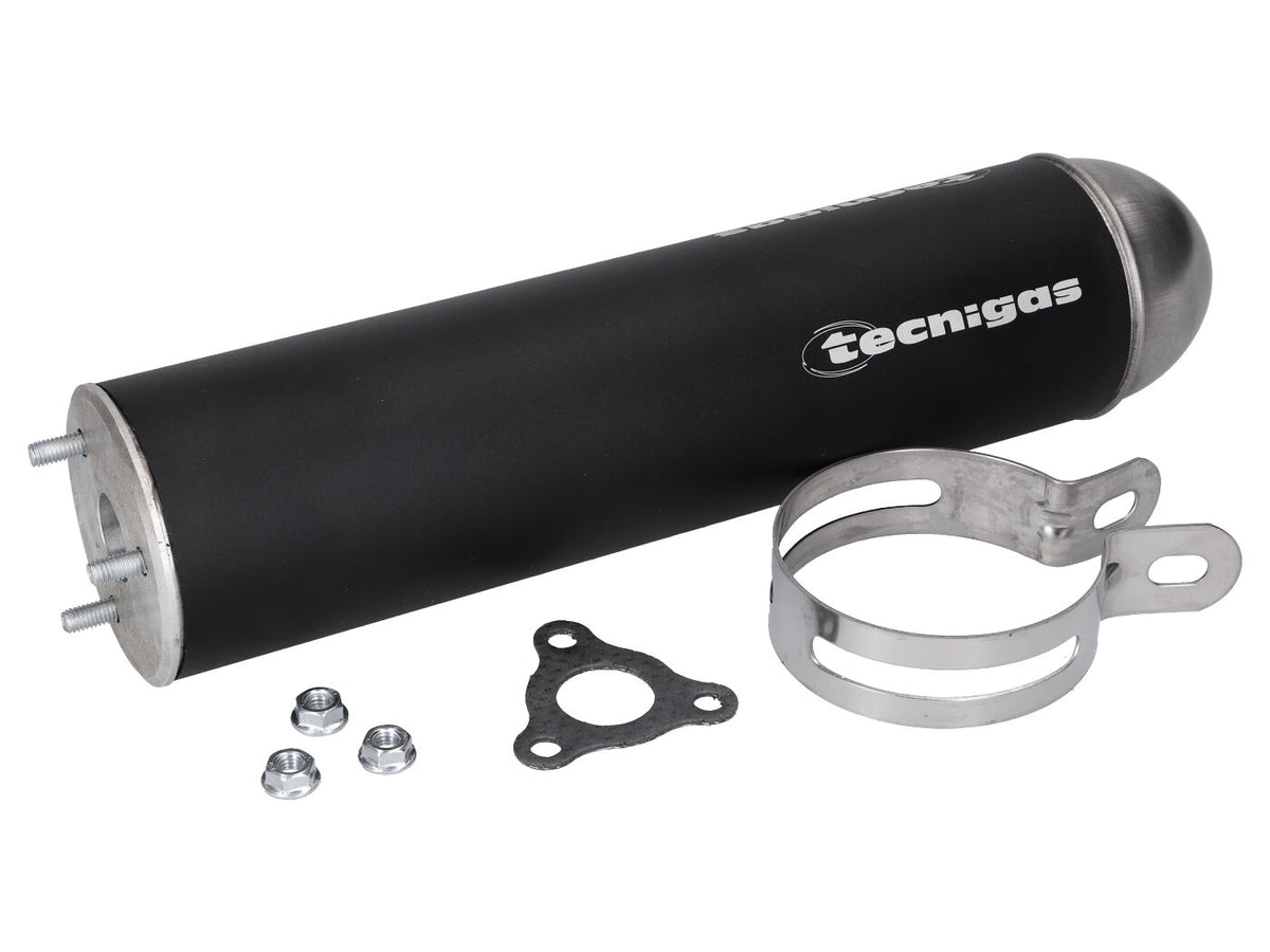Silencieux dÃÂ´Ã©chappement Tecnigas E-NOX aluminium noir