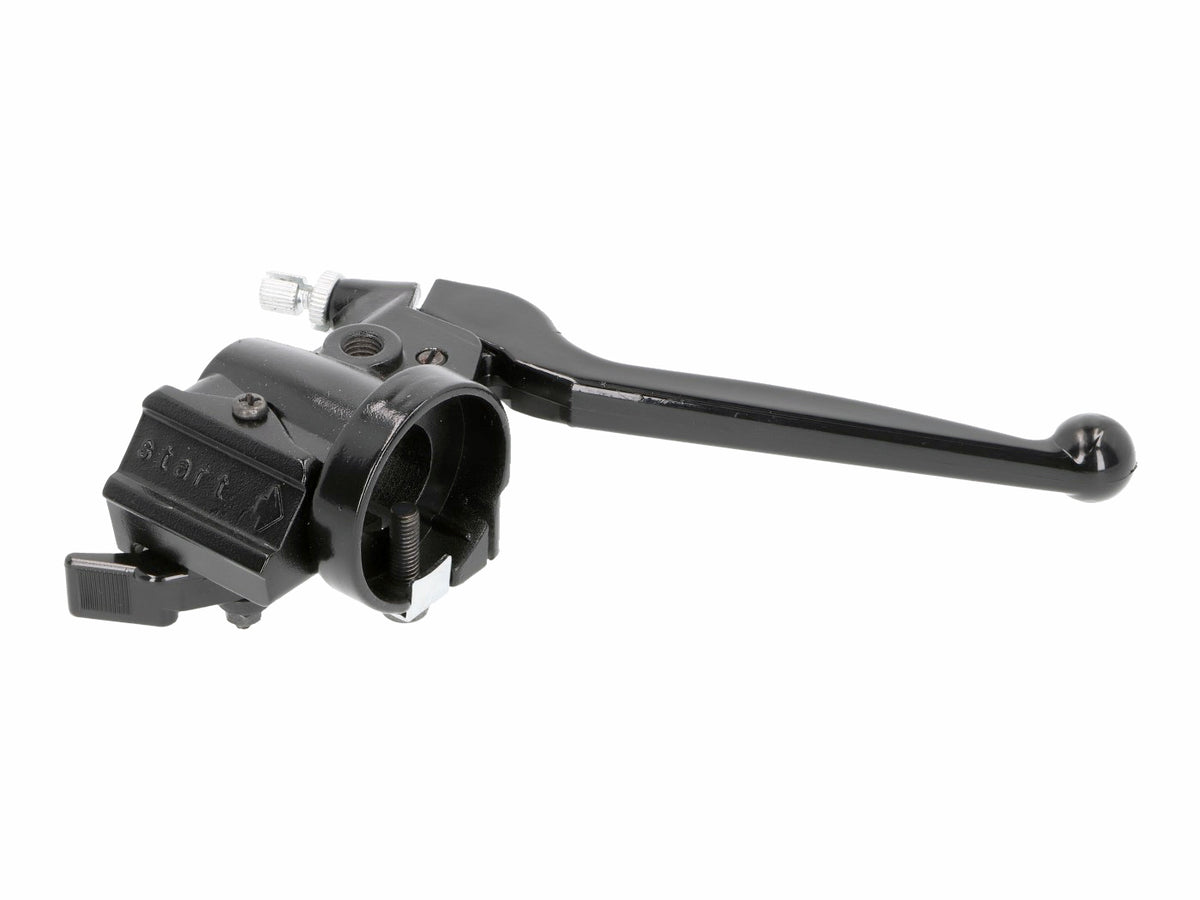 Support de levier de frein avec levier de frein, levier dÂ´étranglement, vis de réglage pour Simson S51, S53, S70, S83, SR50, SR80