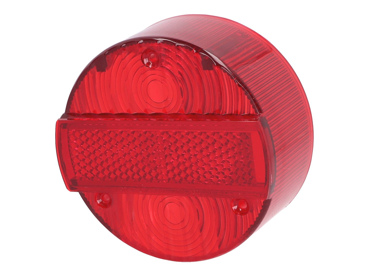 Cabochon de feu arrière rond pour Simson Schwalbe KR51/2, S50, S51, S53, S70, S83, SR50, SR80, MZ ETZ 125, 150, 250