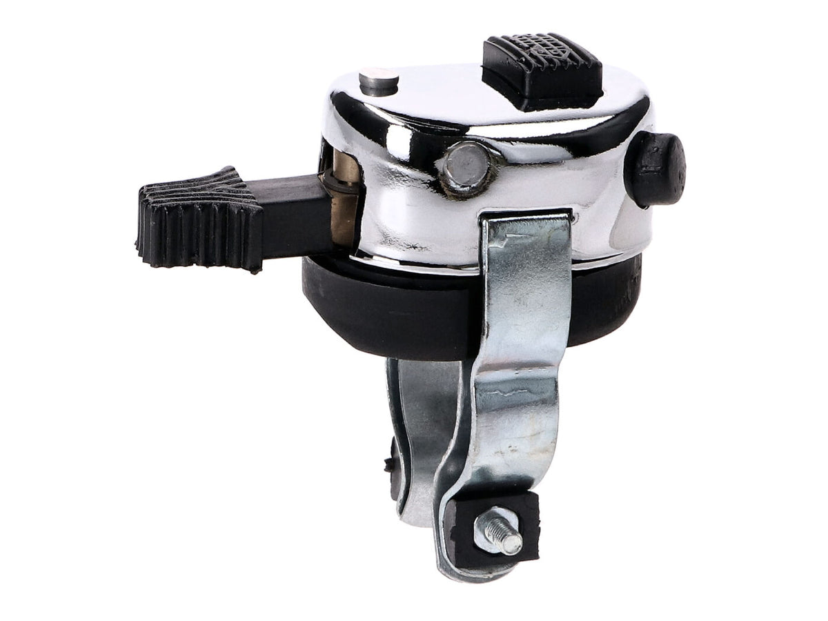 Interrupteur dÂ´éclairage avec bouton dÂ´indication et de klaxon chromé - universel = IP44177