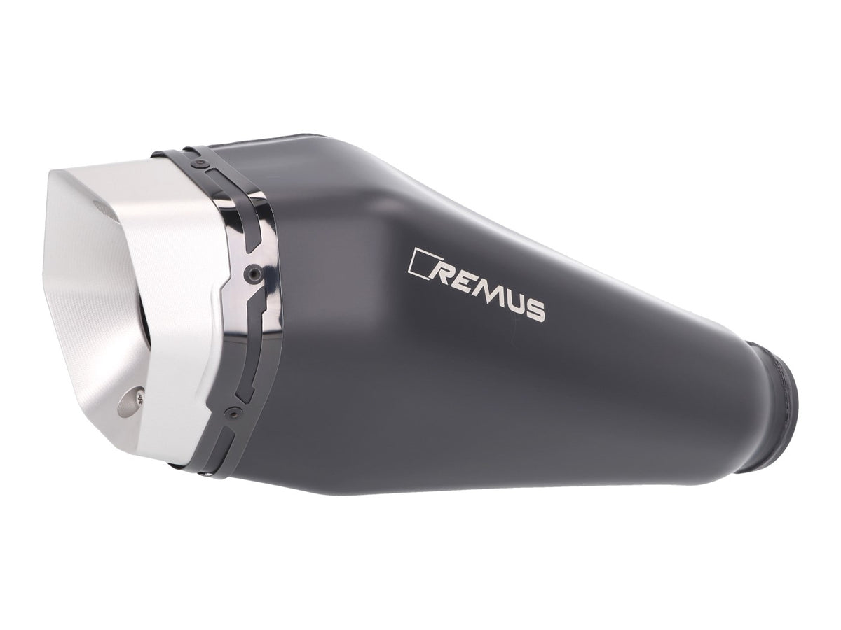 Silencieux arrière REMUS RS noir pour Vespa GTS, GTS Super 300 HPE Euro4 2019-