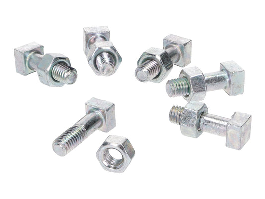 Jeu de boulons M6 pour les cyclomoteurs Puch Maxi, Hercules, Peugeot, MBK avec Leu leu Moyeu coulé