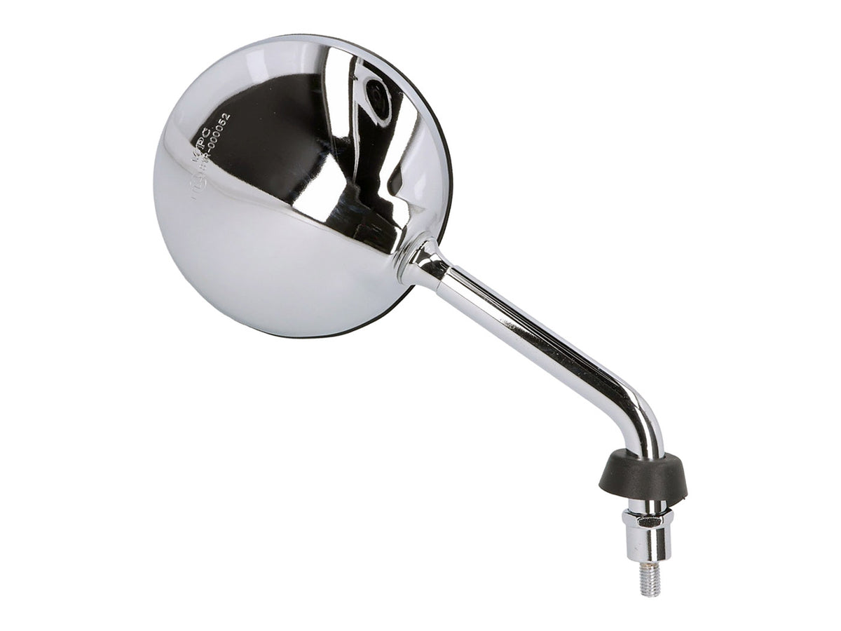 Rétroviseur Power1 gauche / droite M8 chromé pour Vespa GTS, GTV, LXV, LX, S, Primavera, Sprint