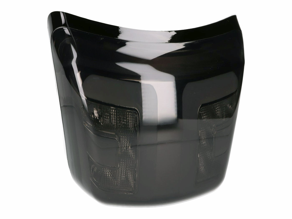 Feu arrière Power1 LED teinté, noir brillant pour Vespa GTS