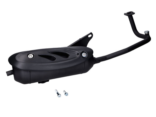 Pot dÃÂ´Ã©chappement Tecnigas Silent Pro pour GY6 50ccm 4 temps China Classic Euro1- Euro4