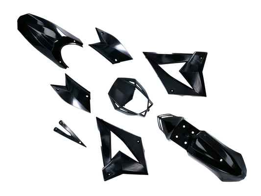 Kit de carénage complet noir pour CPI SX, SM, Beeline