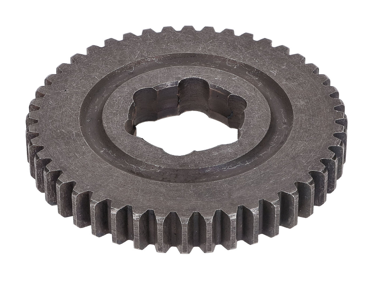 Pignon fou 44 dents 1ère vitesse pour boîte de vitesses à 3 et 4 vitesses pour Simson S51, S53, S70, S83, SR50, SR80, KR51/2, M531, M541, M741