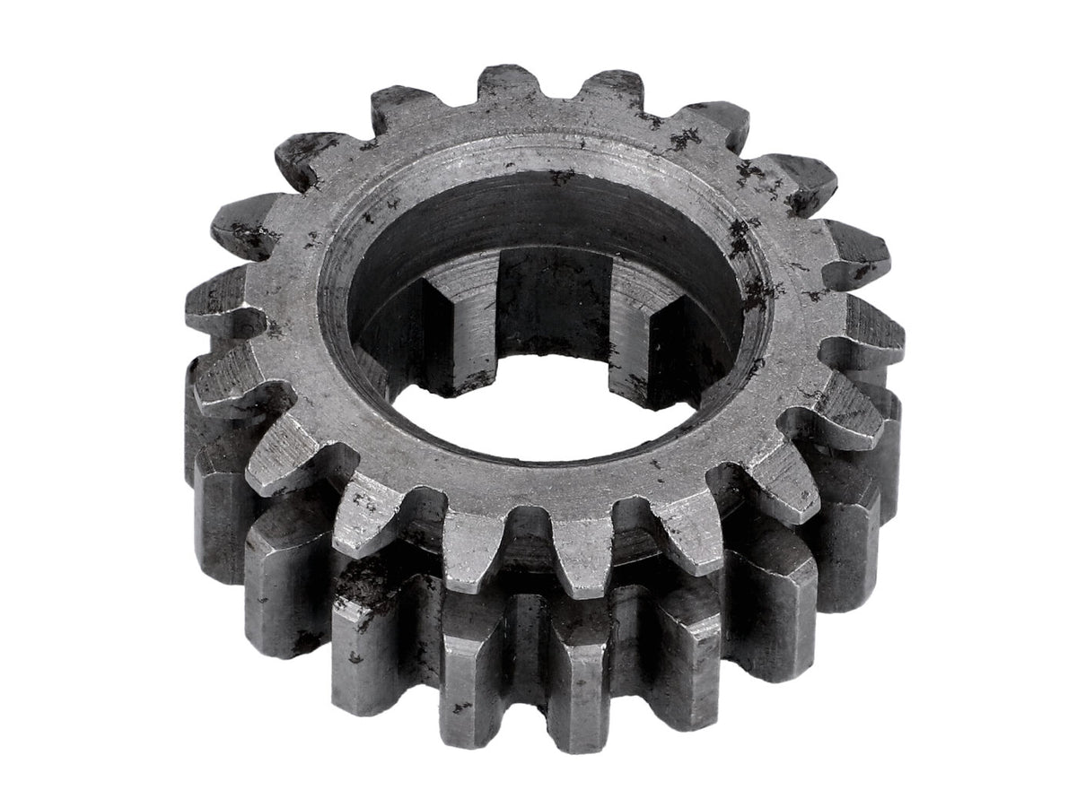 Pignon dÂ´arbre primaire 18 dents 2ème rapport pour Simson S50, SR4-1, SR4-2, SR4-3, SR4-4 KR50/1, KR51/1, Schwalbe, Star, Sperber, Spatz, Habicht