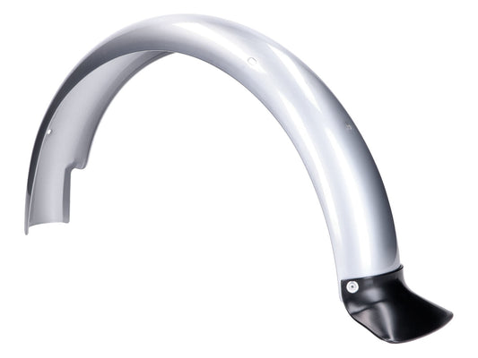 Garde-boue arrière, argent revêtu par poudre (avec protection contre la saleté) pour Simson S50, S51, S70