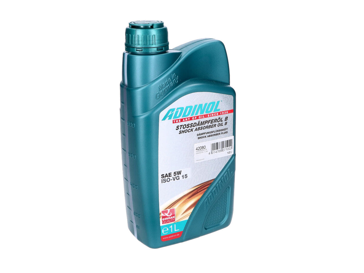 Huile dÃÂ´amortisseur B Addinol 5W 1 litre