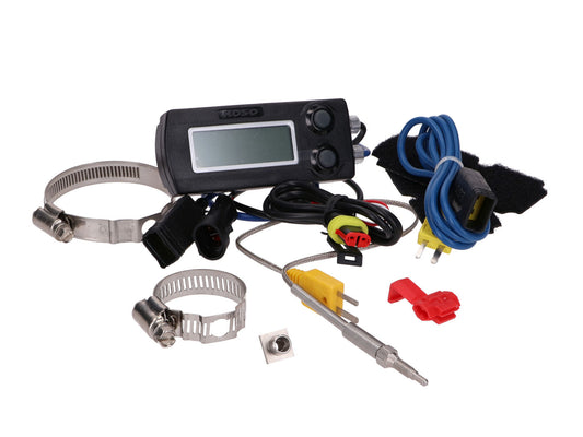 ThermomÃ¨tre de gaz dÃÂ´Ã©chappement Koso EGT Meter Version velcro