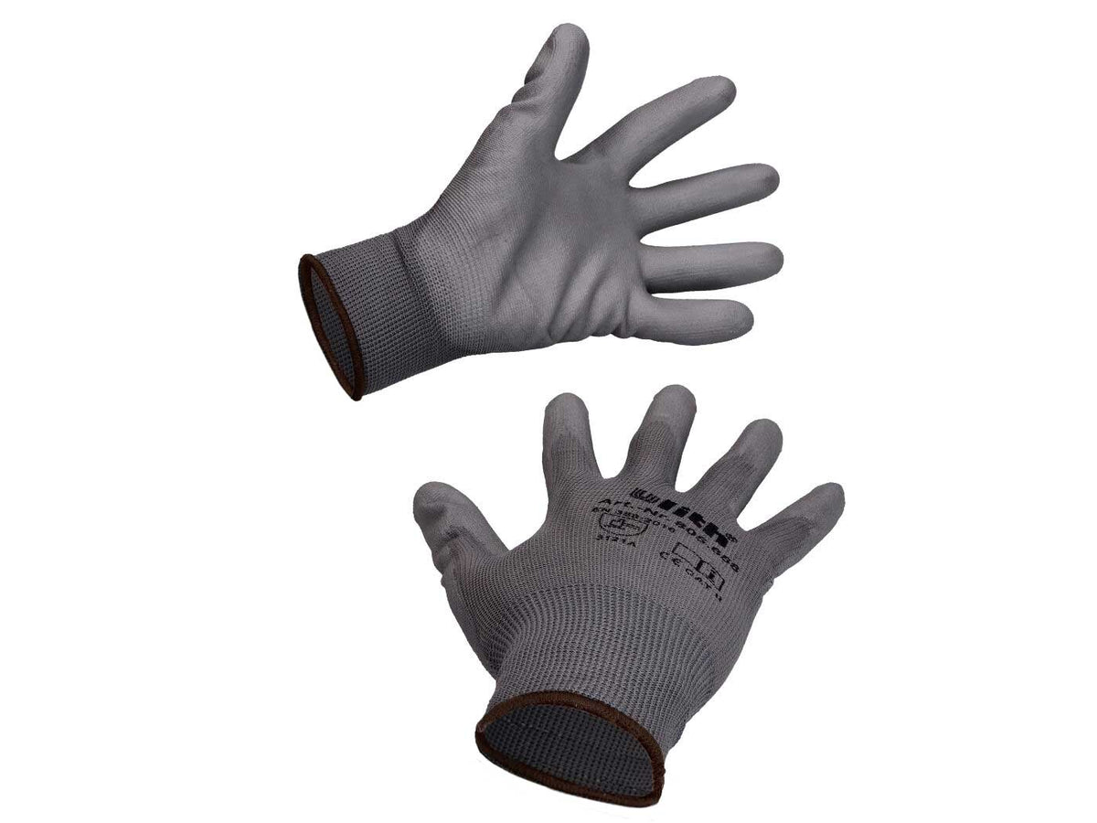Gants de travail / gants de mÃ©canicien enduits de nitrile taille 10 (XL)