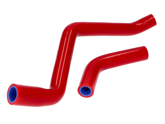 Durites dÂ´eau silicone rouge pour Aprilia RX, SX, Derbi Senda, Gilera RCR, SMT D50B0 -17