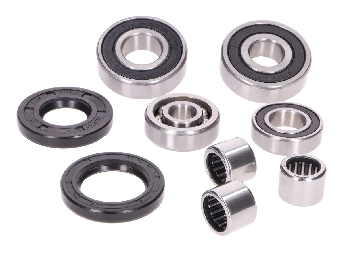 Kit roulements de moteur avec joints spi pour Piaggio 125-150ccm 2T Skipper, Typhoon, TPH, M02, M12 Motor