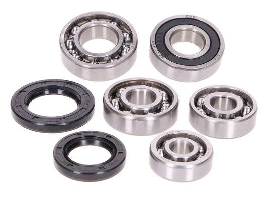 Kit roulements de transmission avec joints spi pour Yamaha X-Max, X-City, Aprilia Leonardo, Malaguti Madison 250-300 4T LC