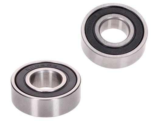 Jeu de roulements de roue avant et arrière pour Aprilia, Derbi, Gilera, Piaggio, MBK, Rieju, Motorhispania = NK440.08