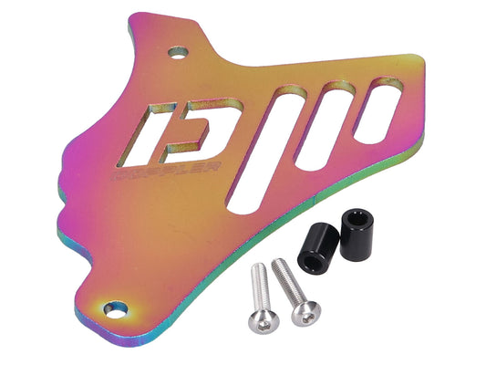 Couvercle de pignon Doppler néochrome pour Minarelli AM, Generic, KSR-Moto, Keeway, Motobi, Ride