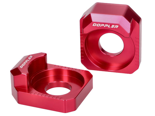 Tendeurs de chaîne Doppler rouge pour Beta RR (avec bras oscillant en acier)